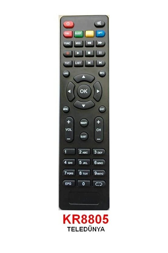 Uydu Kumandası Teledünya Hd Neta 8900 Hd Uydu Kumandası Kr8805