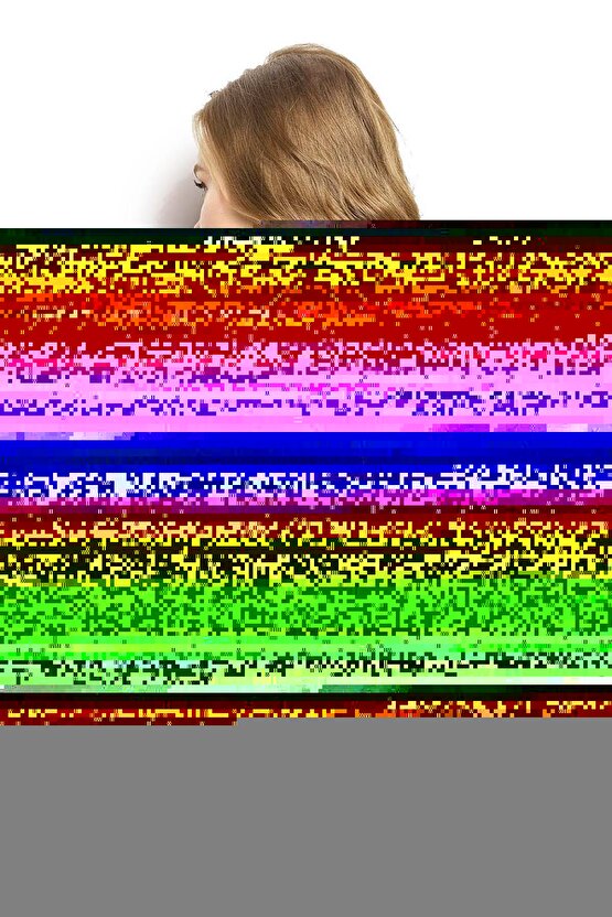 Kadın Beyaz Pamuklu Likralı  Atlet 553