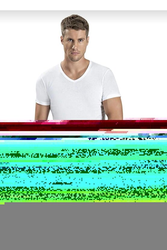 JİBER 105 ERKEK V YAKA FANİLA ATLET TEKLİ