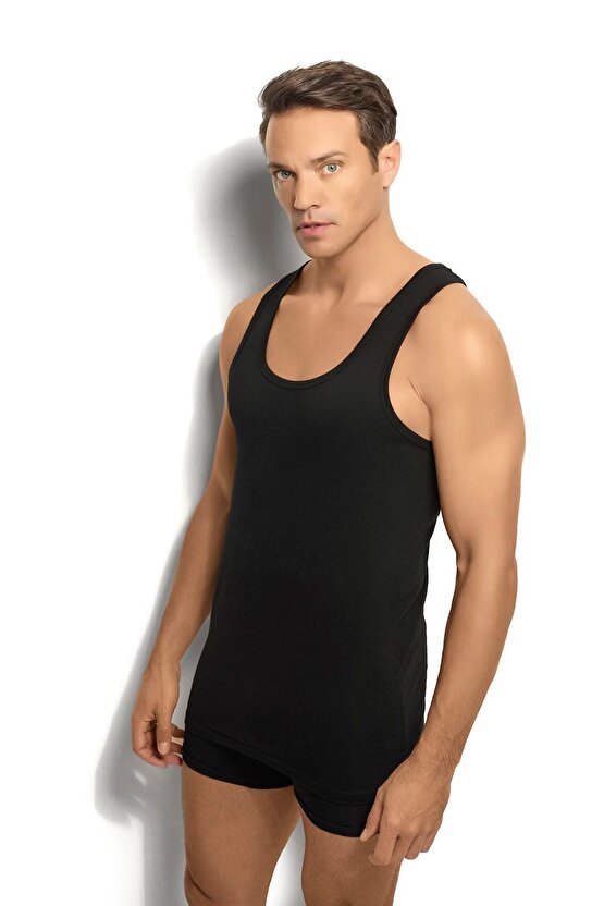 Erkek Siyah Rambo Atlet 3lü Paket-113