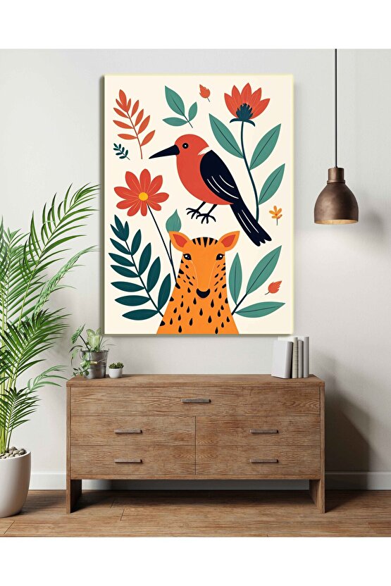 Matisse - Sanat - Soyut - Doğa - Yaşam ( Tekli Çerçevesiz ) Poster - Afiş - Tablo MKKM1972