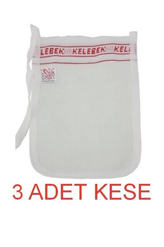 Hamam Orta Sert & Banyo Kesesi 3lü