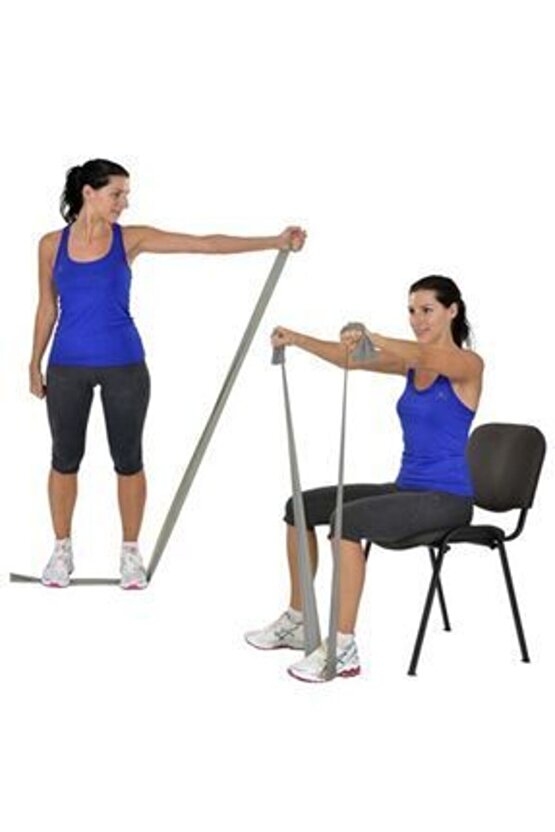 Pilates & YogaEgzersiz Bandı , Theraband Gümüş(ekstra Güçlü) 1.5 Mt