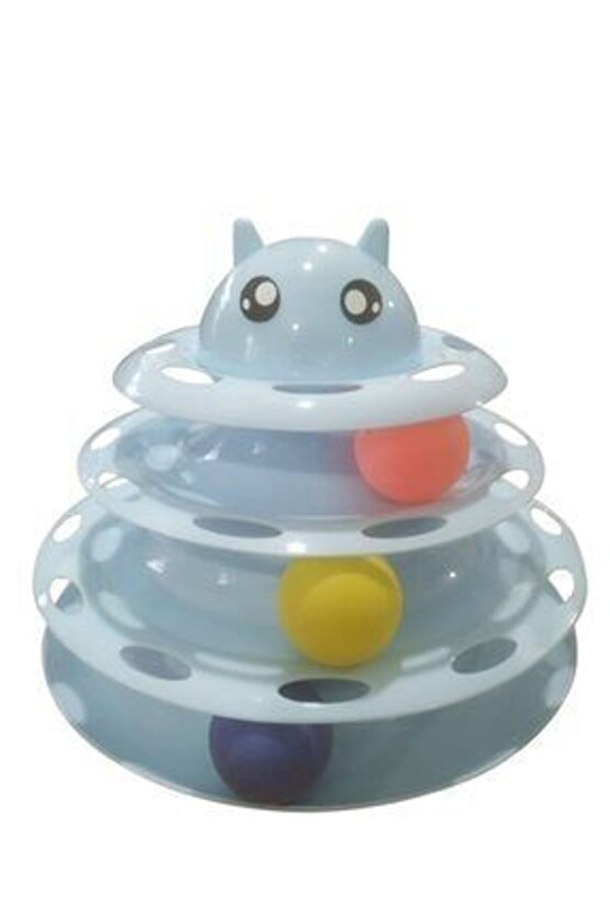 Kedi Başlıklı 3 KatlıOyuncak