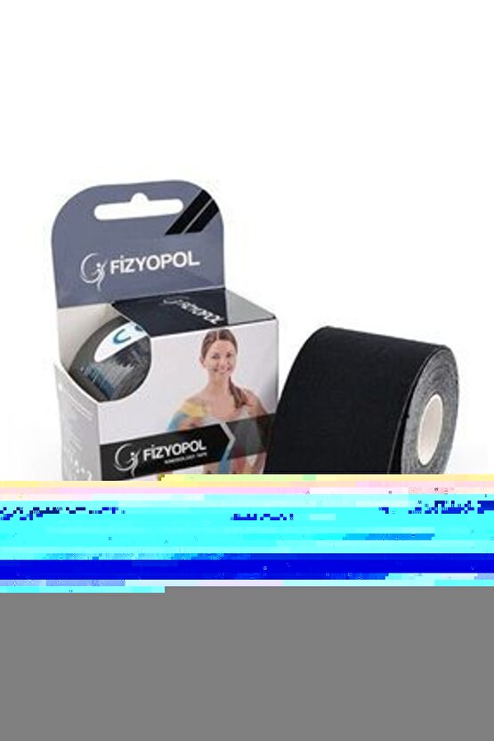 Tape Band 5 Metre X 5 Cm Siyah Renk Kinesio Sporcu BandıNew Product Kinezyo