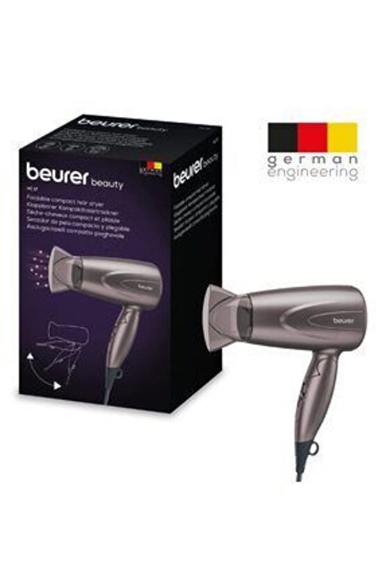 Katlanabilir Kompakt Leylak Saç Kurutma MakinesiHC 17 1300 W