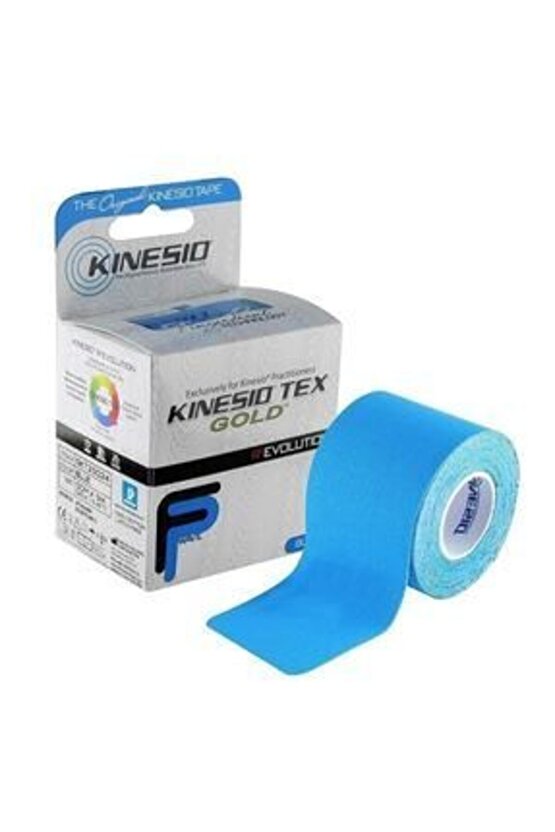 Kinesiotape Sporcu Destek Band-maviGold Ağrı Bandı