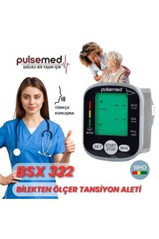 Ölçer Konuşan Dijital Tansiyon AletiBsx322 Bilekten