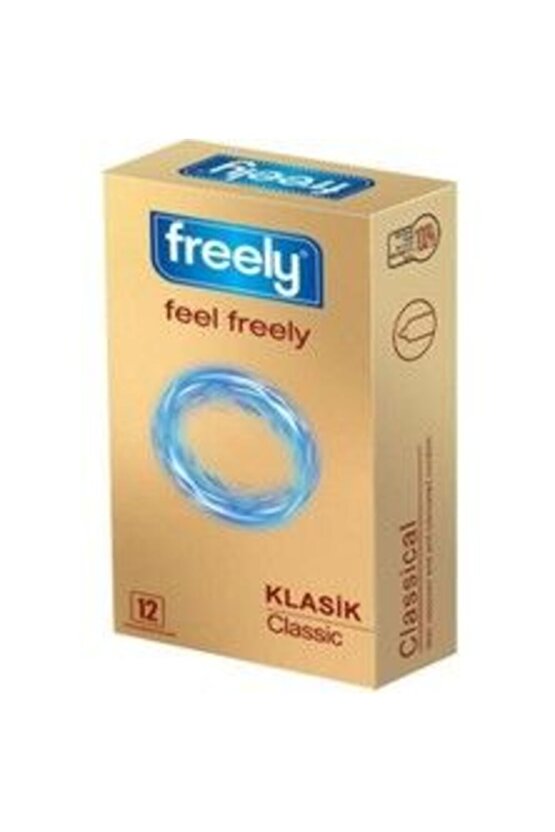 Prezervatif Klasik Şeffaf Condom 12 Li (Feel Freely) 1 Adet