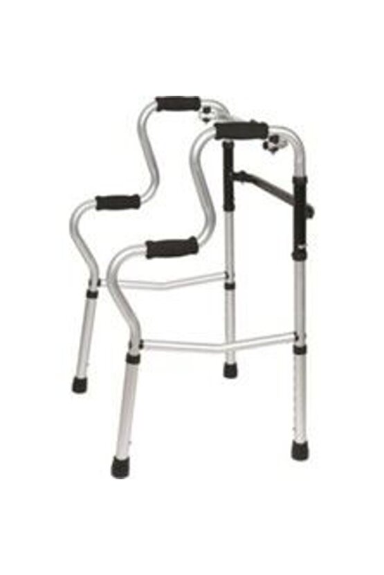Alüminyum Kademeli Walker Hasta Yaşlı Yürüteci Wolker