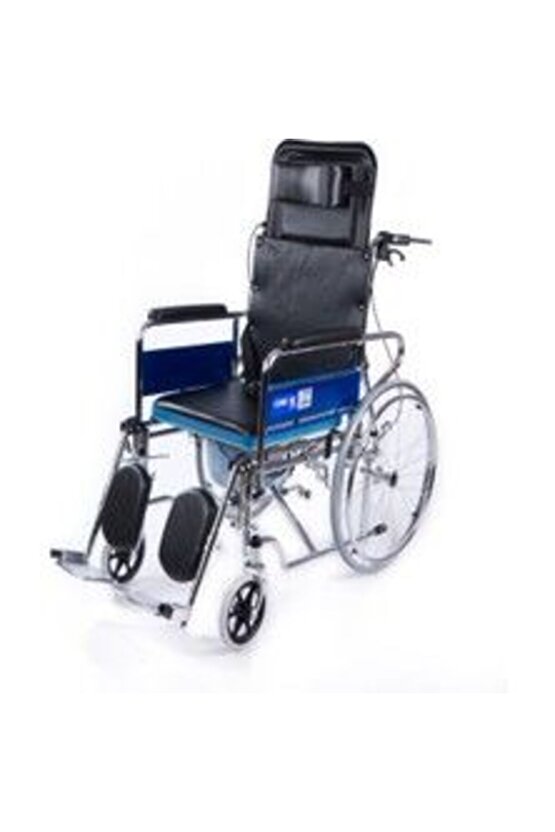 KY609GC Sırtı Yatar Ayak Kalkar Tuvalet Özellikli Tekerlekli Sandalye