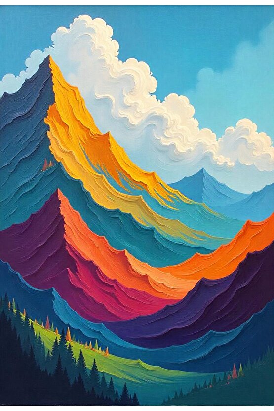 Matisse - Boho - Art Deco - Soyut - Doğa ( 3 lü Çerçevesiz ) Poster - Afiş - Tablo KR2C00295