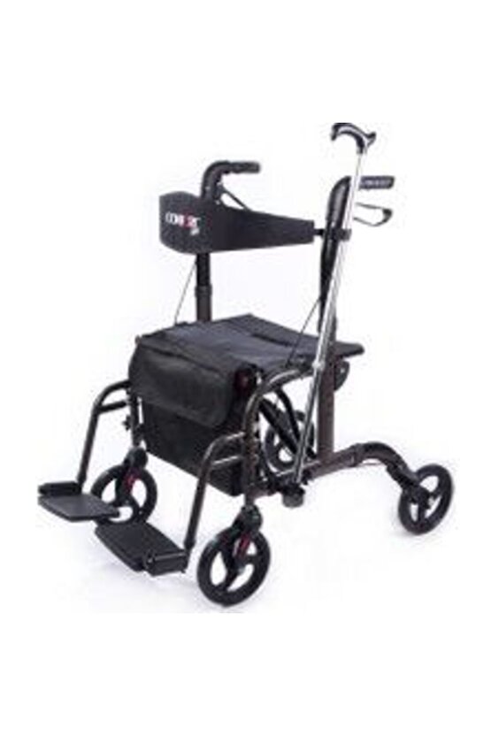 BZ9124A Lüx Ithal Ayak Pedallı Alüminyum Rolatör Yürüteç