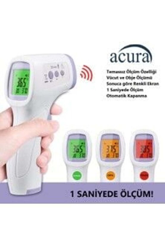 AC-9270 Temassız Kızılötesi Renkli Ekranlı, Nesne Ve Vücut Ölçer