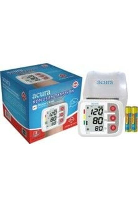 Ac 437 Bilekten Ölçer 99 Hafızalı Türkçe Konuşan Tansiyon Aleti