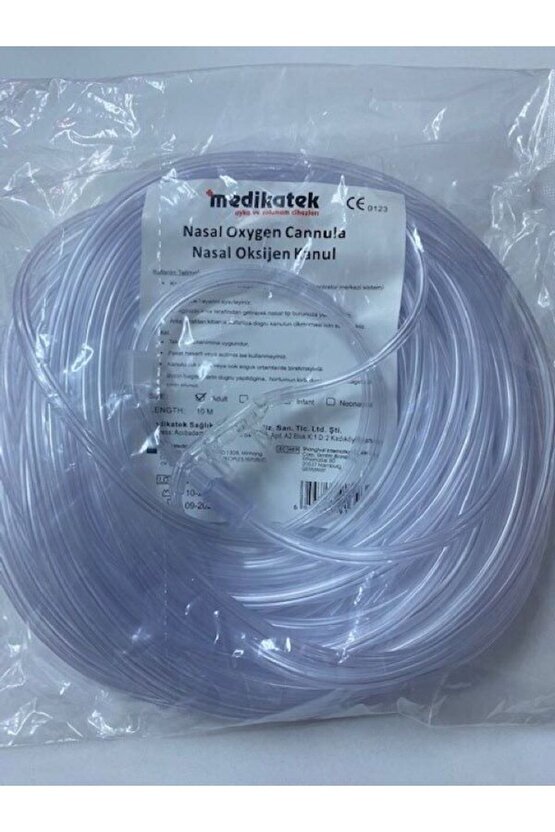 Oksijen Kanülü 2 Metre