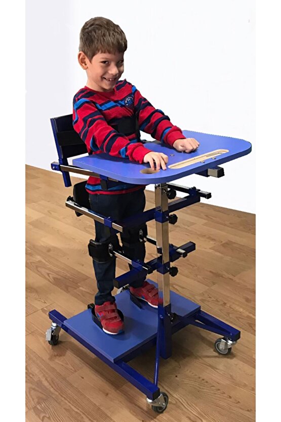 Ayakta Durma Masası Sehpası Gövde Destekli Small Kullanıcı Boyu: 80-130 cm