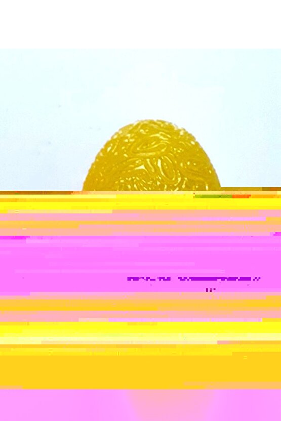 Yumurta Şekil El Egzersiz Ve Stres Topu Sarı