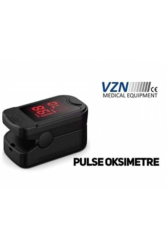 Vzn Parmak Tipi Pulse Oksimetre Oksijen Ölçme Cihazı Satürasyon SHO-3001