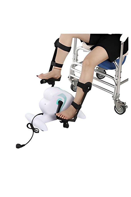 Elektrikli Lcd Ekranlı Egzersiz Bisikleti, Bacak Sabitli Motorlu Egzersiz Pedalı Dr. Flexi Marka