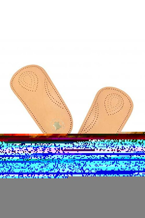 Deri Ortopedik Yarım Tabanlık NO:46