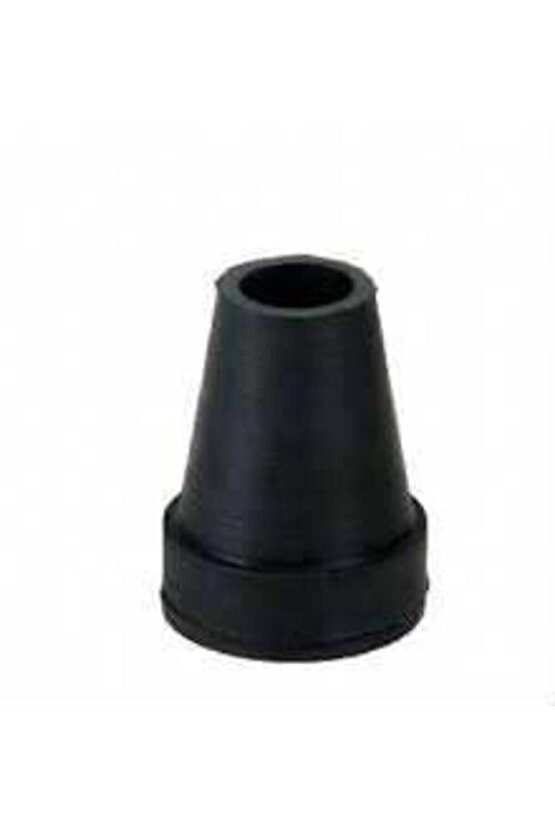 Siyah 10 Adet Kaymayan Baston Kanedyen Asa Koltuk Değneği Lastiği Birinci Sınıf Kalın Taban