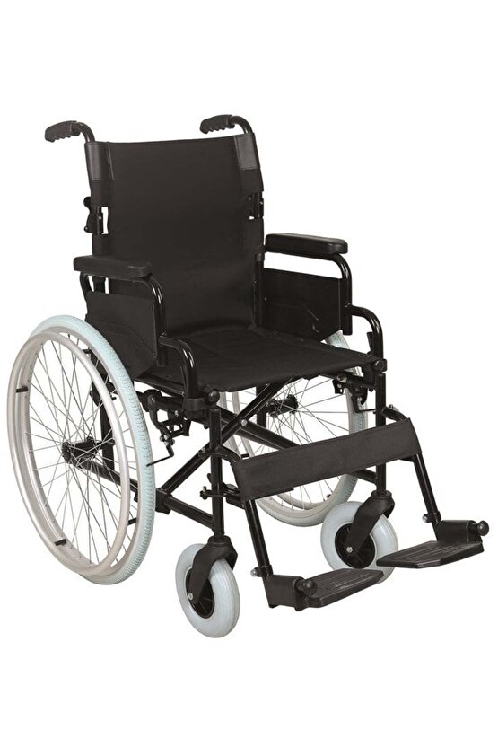 Tekerlekli Sandalye Kalın Ön Teker