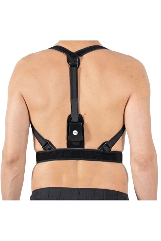 Sensörlü Elektronik Bel Duruş Bandı 50-85 cm, Sağlıklı ve Konforlu Kullanım