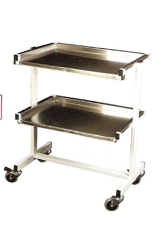 Alt Üst Paslanmaz Cihaz Masası