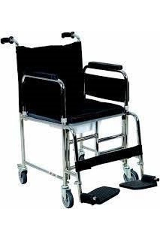 Ev Tipi Klozetli Tekerlekli Sandalye