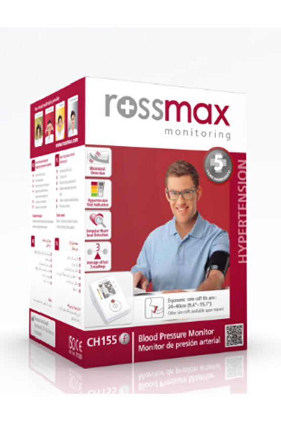 CH155f Üst Kol Tipi Otomatik Tansiyon Aleti 2 Yıl Garantili