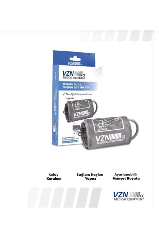 Otomatik Dijital Tansiyon Aleti Kol Manşonu