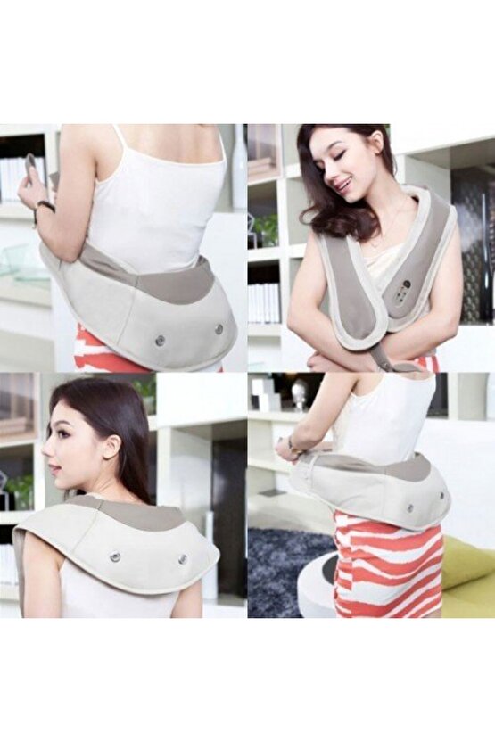 Darbeli Boyun ve Omuz Masaj Şalı