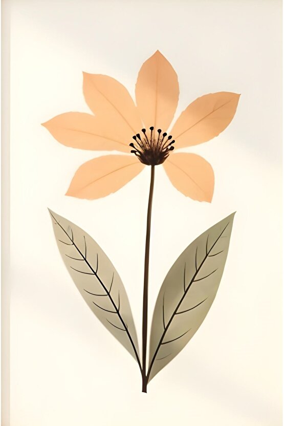 Matisse - Boho - Art Deco - Soyut - Doğa ( 3 lü Çerçevesiz ) Poster - Afiş - Tablo KR2C01003