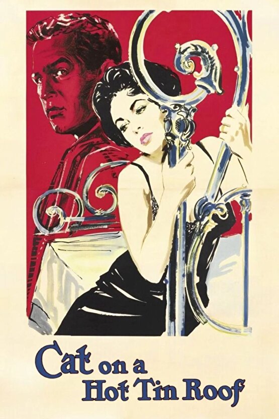 Cat on a Hot Tin Roof (1958) 002 AFİŞ - POSTER