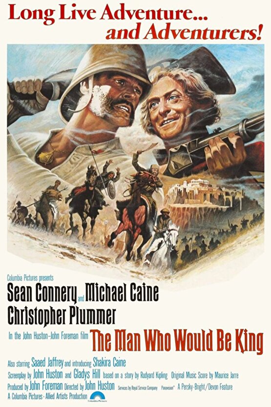 The Man Who Would Be King (1975) 0001 AFİŞ - POSTER
