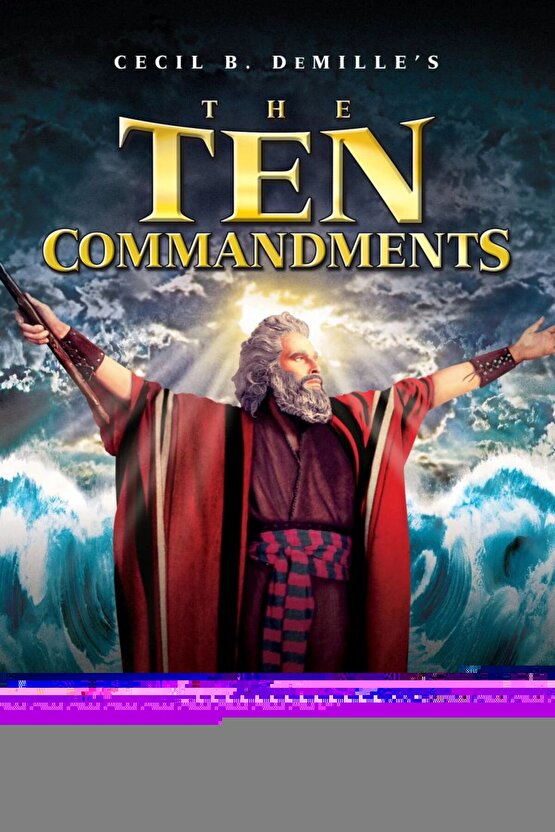 The Ten Commandments (1956) 005 AFİŞ - POSTER
