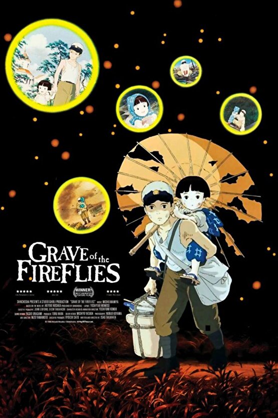 Grave of the Fireflies (1988) 001 AFİŞ - POSTER
