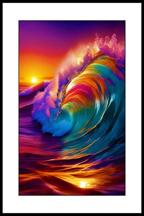 Fırtına Öncesi Digital Art ( ÇERÇEVESİZ - ÇERÇEVE YOKTUR ) ( ULTRA HD ) FOLYO AFİŞ - POSTER