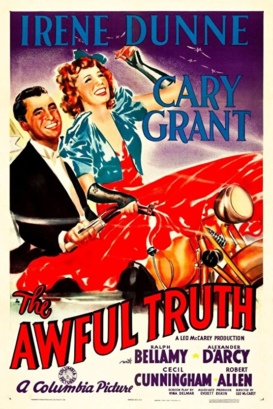 The Awful Truth (1937) 002 AFİŞ - POSTER
