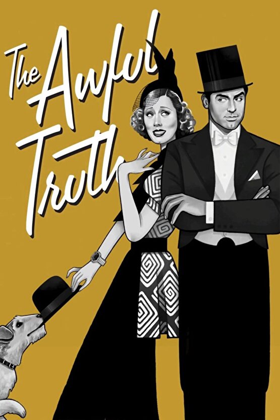 The Awful Truth (1937) 004 AFİŞ - POSTER