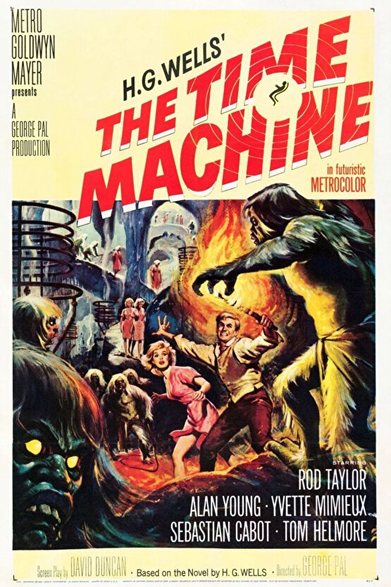The Time Machine (1960) 001 AFİŞ - POSTER
