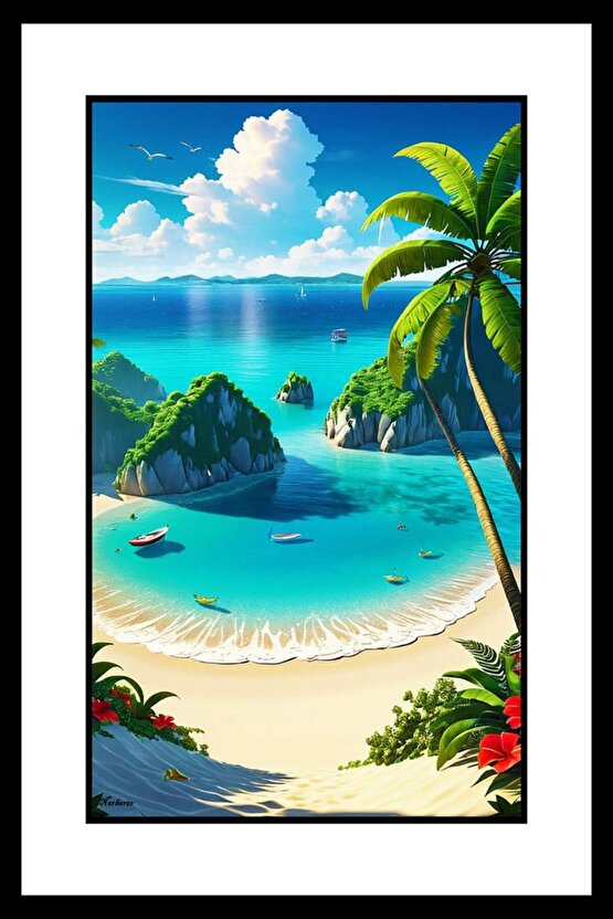 Harika Kumsal Digital Art ( ÇERÇEVESİZ - ÇERÇEVE YOKTUR ) ( ULTRA HD ) FOLYO AFİŞ - POSTER