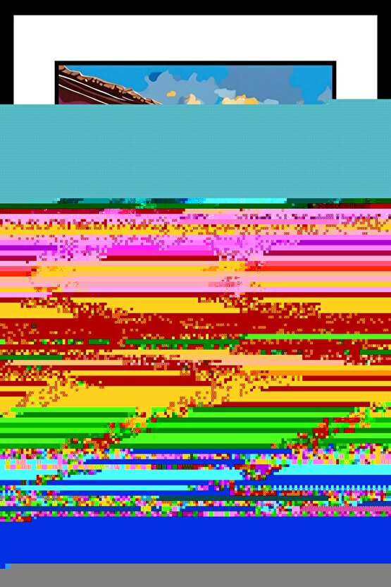 Taşlara Düşen Şelale Digital Art ( ÇERÇEVESİZ - ÇERÇEVE YOKTUR ) ( ULTRA HD ) FOLYO AFİŞ - POSTER