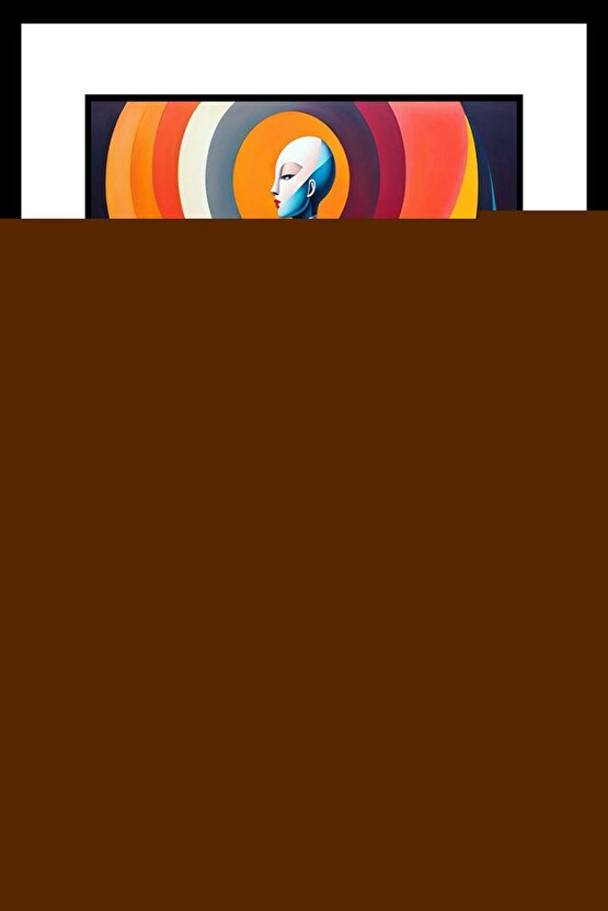 Dağ Yolu Ve Evler Digital Art ( ÇERÇEVESİZ - ÇERÇEVE YOKTUR ) ( ULTRA HD ) FOLYO AFİŞ - POSTER