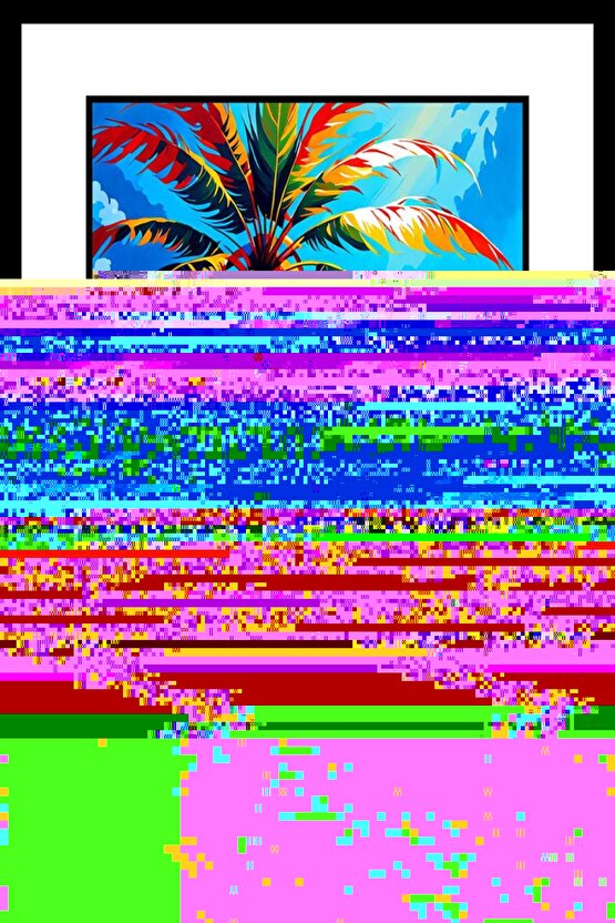 Tatil ve Güneş Digital Art ( ÇERÇEVESİZ - ÇERÇEVE YOKTUR ) ( ULTRA HD ) FOLYO AFİŞ - POSTER