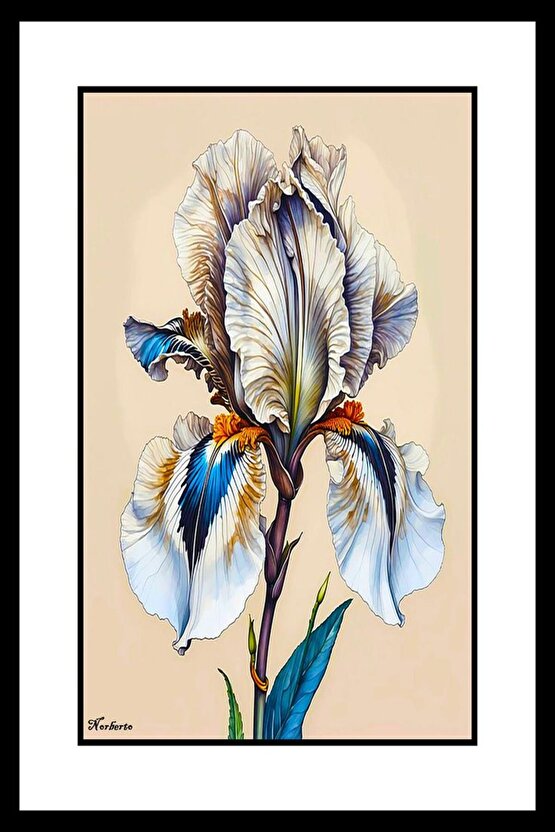 Açmamış Çiçek Digital Art ( ÇERÇEVESİZ - ÇERÇEVE YOKTUR ) ( ULTRA HD ) FOLYO AFİŞ - POSTER