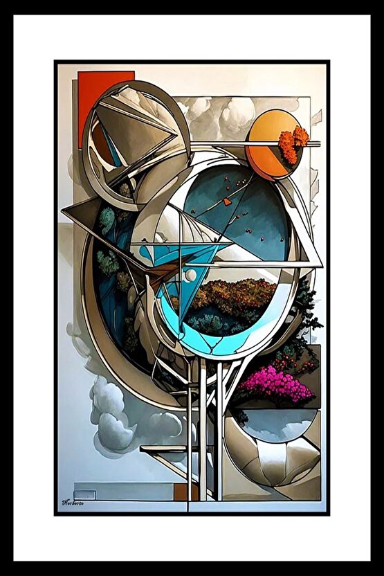 Soyut Dünya Digital Art ( ÇERÇEVESİZ - ÇERÇEVE YOKTUR ) ( ULTRA HD ) FOLYO AFİŞ - POSTER