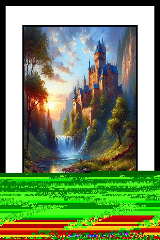 Tatlı Zebra Digital Art ( ÇERÇEVESİZ - ÇERÇEVE YOKTUR ) ( ULTRA HD ) FOLYO AFİŞ - POSTER