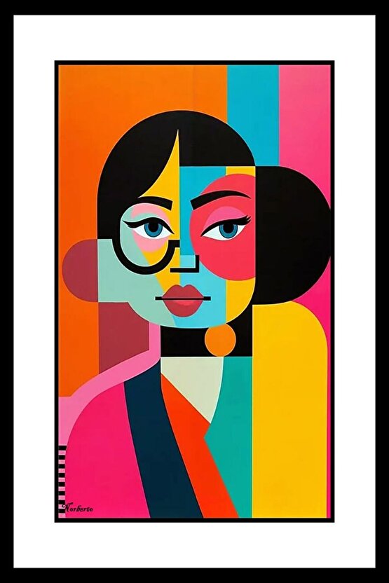 Modern Kadın Digital Art ( ÇERÇEVESİZ - ÇERÇEVE YOKTUR ) ( ULTRA HD ) FOLYO AFİŞ - POSTER